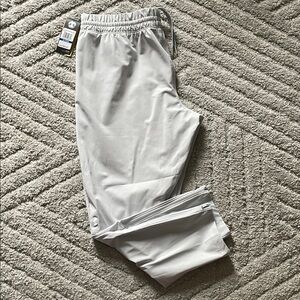 Women’s Under Armour Light Gray Squad Warm Up Pant